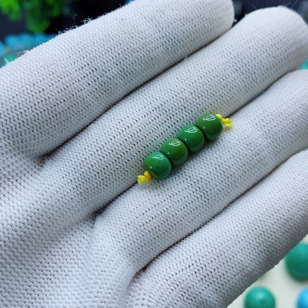 卡5.8mm一组四颗菜籽绿
