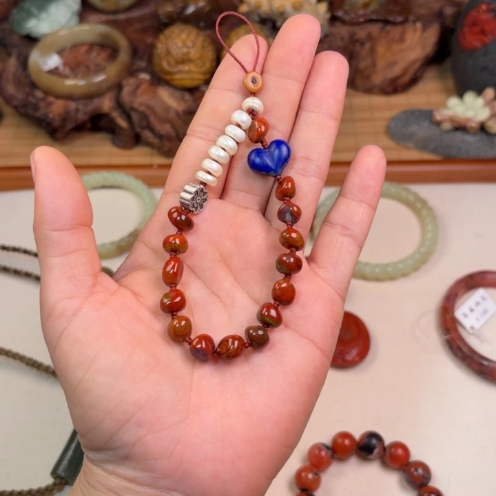 用***4玛瑙/玉髓未镶嵌手链