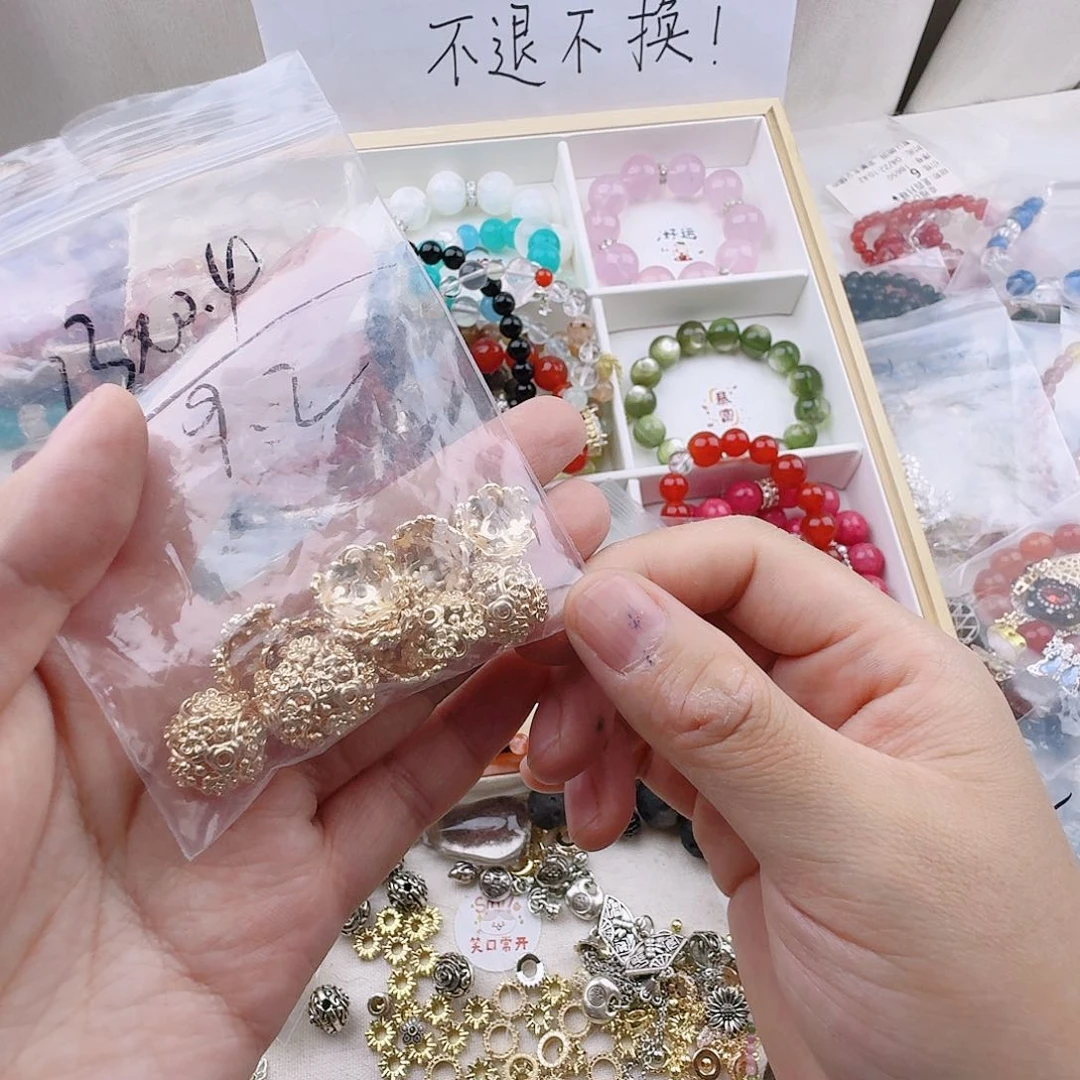 叮***铛烟晶手链未镶嵌水晶