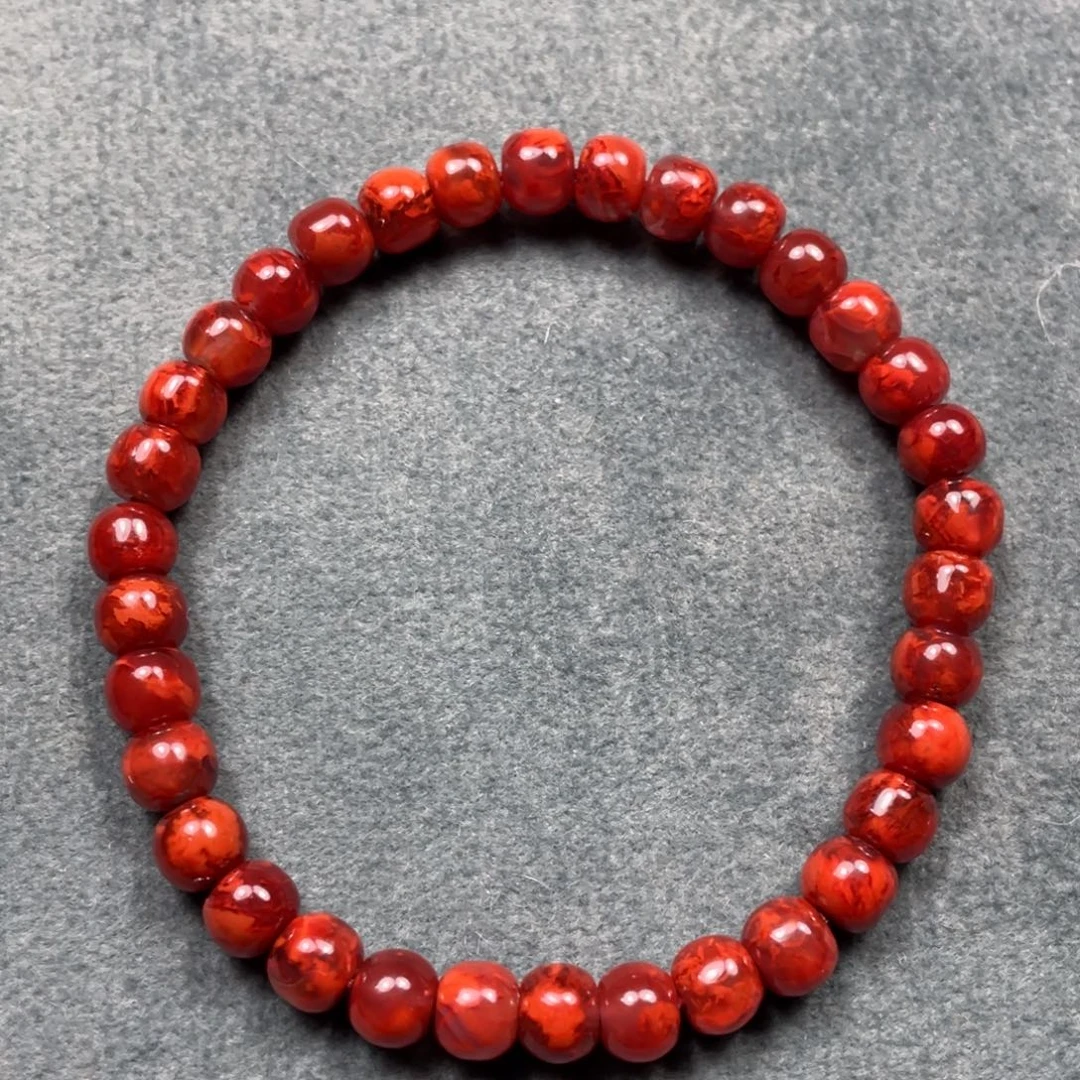 南红玛瑙未镶嵌手串