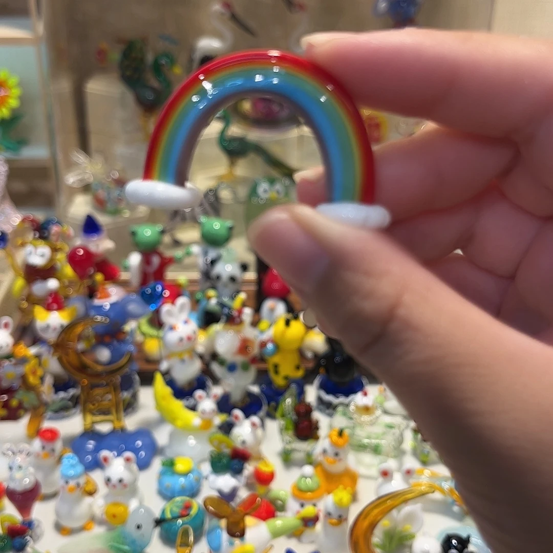 手工艺品琉璃彩虹