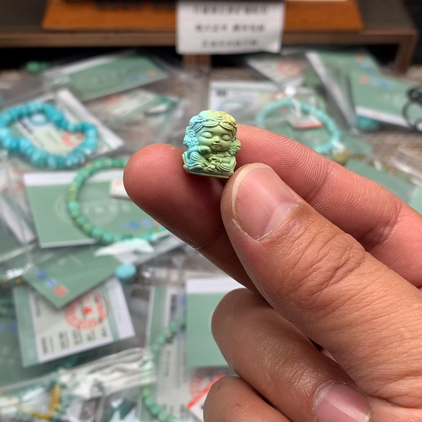 【闪购商品】未镶嵌绿松石颈饰南****朱38