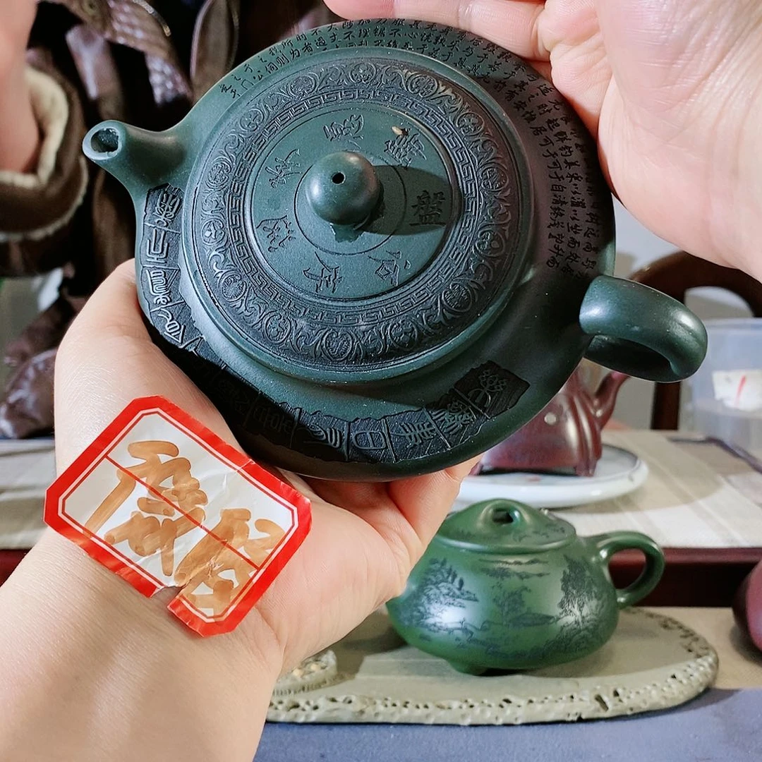 紫砂茶壶宜兴紫砂壶甩出单身犬