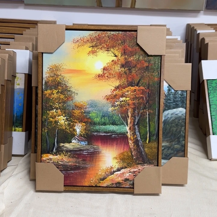 油画油画作品展等活动中