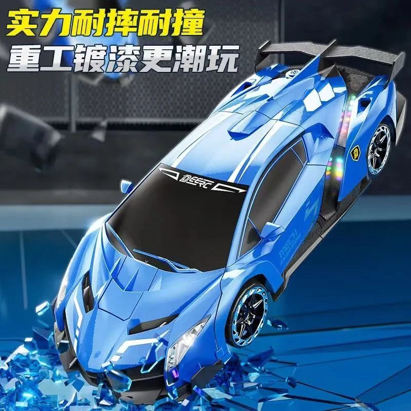 大号超跑耐摔蓝黄红模型滑行车仿真跑车男孩玩具汽车