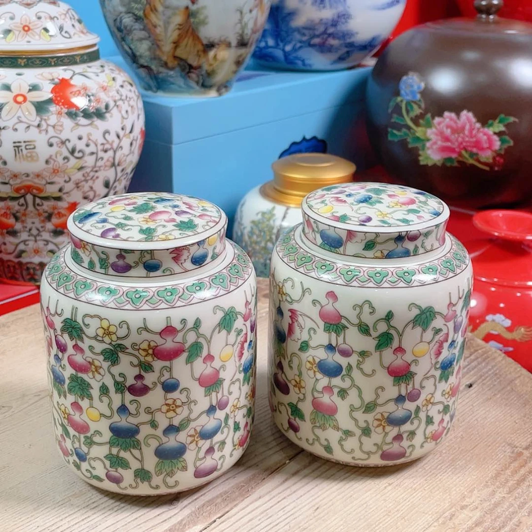 【闪购商品】罐陶瓷茶叶罐密封罐