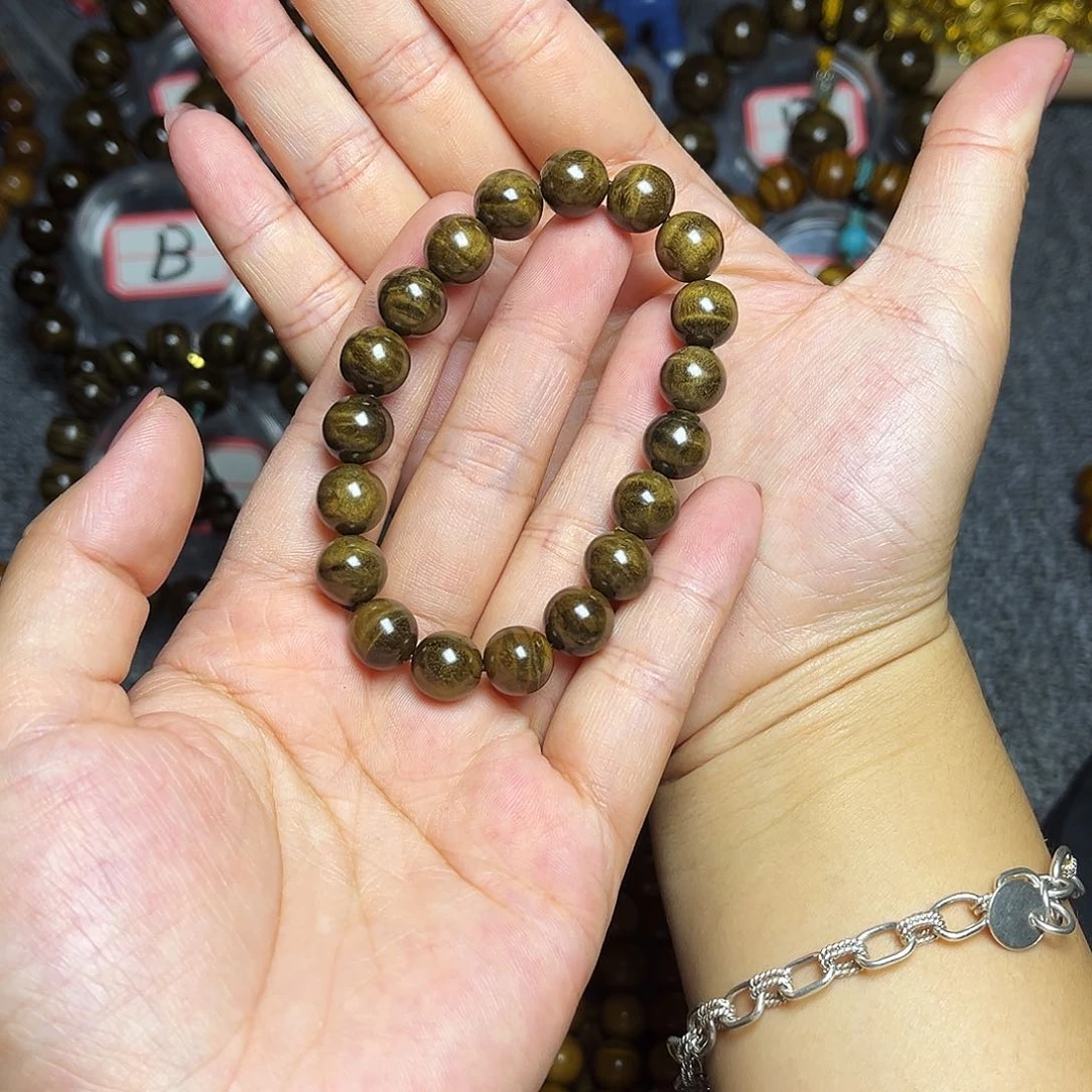 金丝楠手串/手链木****方阴沉金丝楠1.0花纹手串108