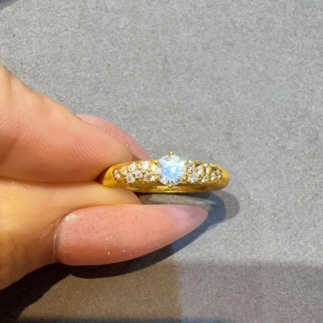 足金精品工艺戒指
