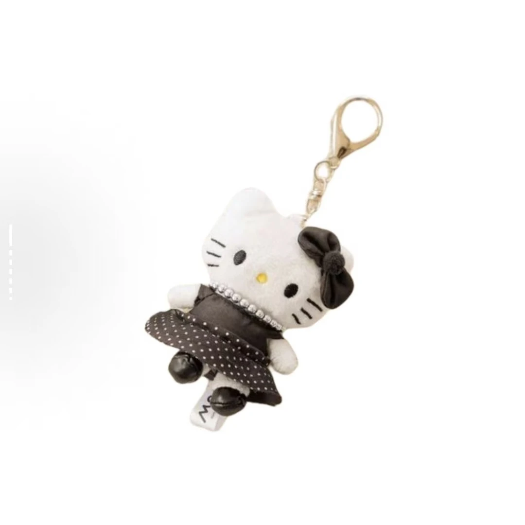 【日本限定】HelloKitty me%联名黑色珍珠连衣裙Kitty 潮玩挂件
