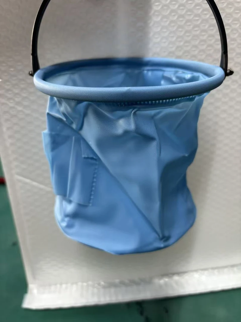 户外便携折叠小水桶赶海露营旅行洗车多用加厚伸缩桶