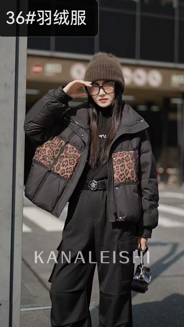 【羽绒】时尚短款羽绒服36
