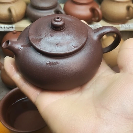 茶壶紫砂低槽青寒江160豪升