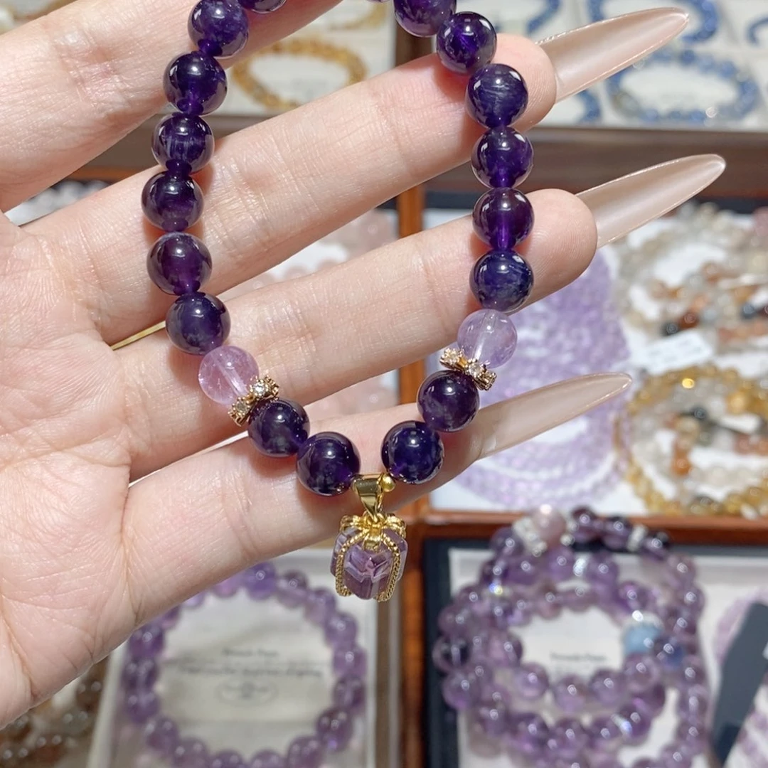 水晶手链未镶嵌紫水