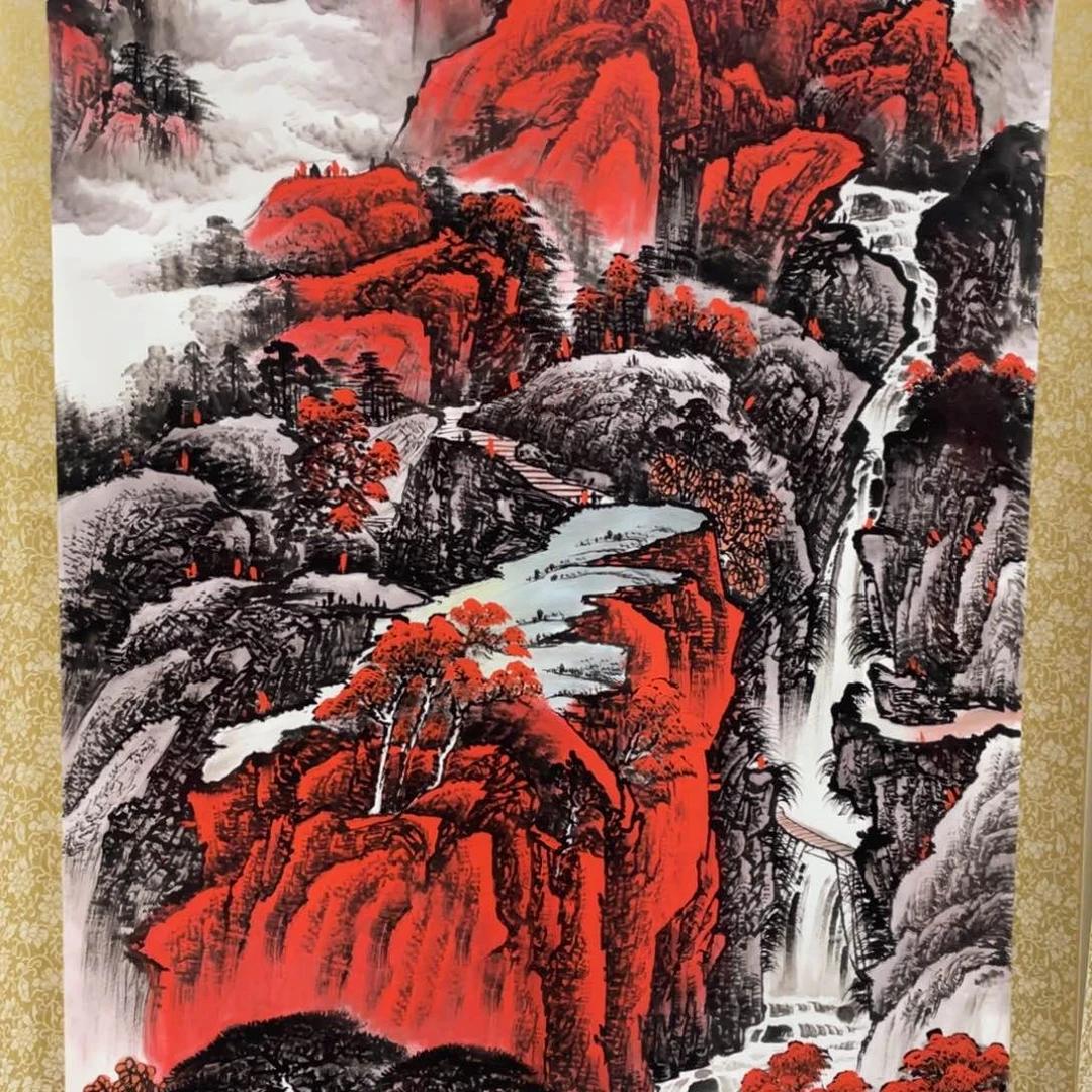 国画老师手绘带运险w