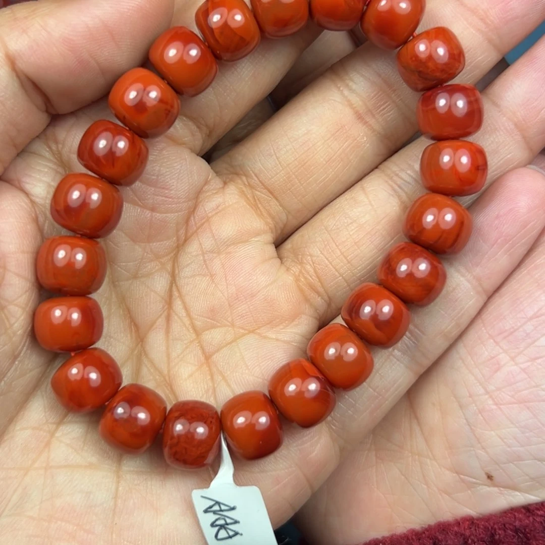 南红玛瑙颈饰未镶嵌