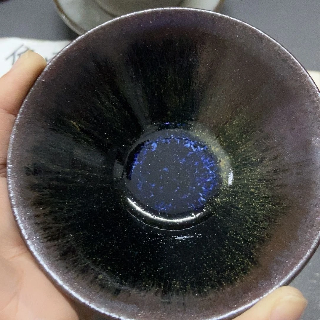 凡***泯茶盏916 建窑建盏微瑕