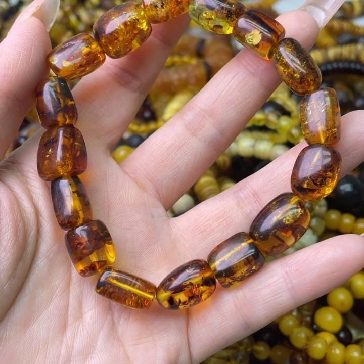 琥珀未镶嵌珠宝奇石