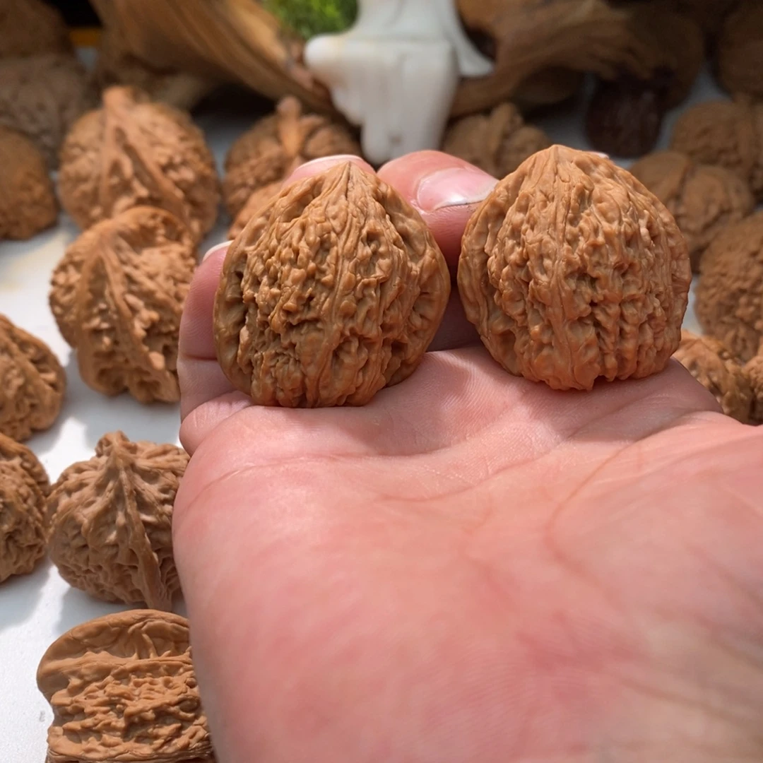 吊坠文玩核桃拉丝丑南将石38