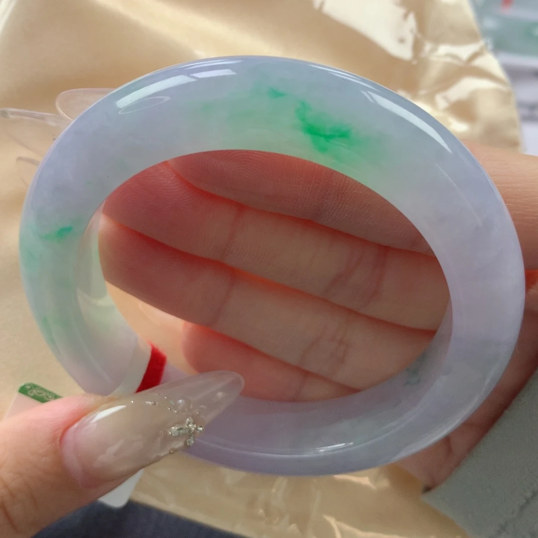 未镶嵌手镯翡翠缅甸天然翡翠A货55