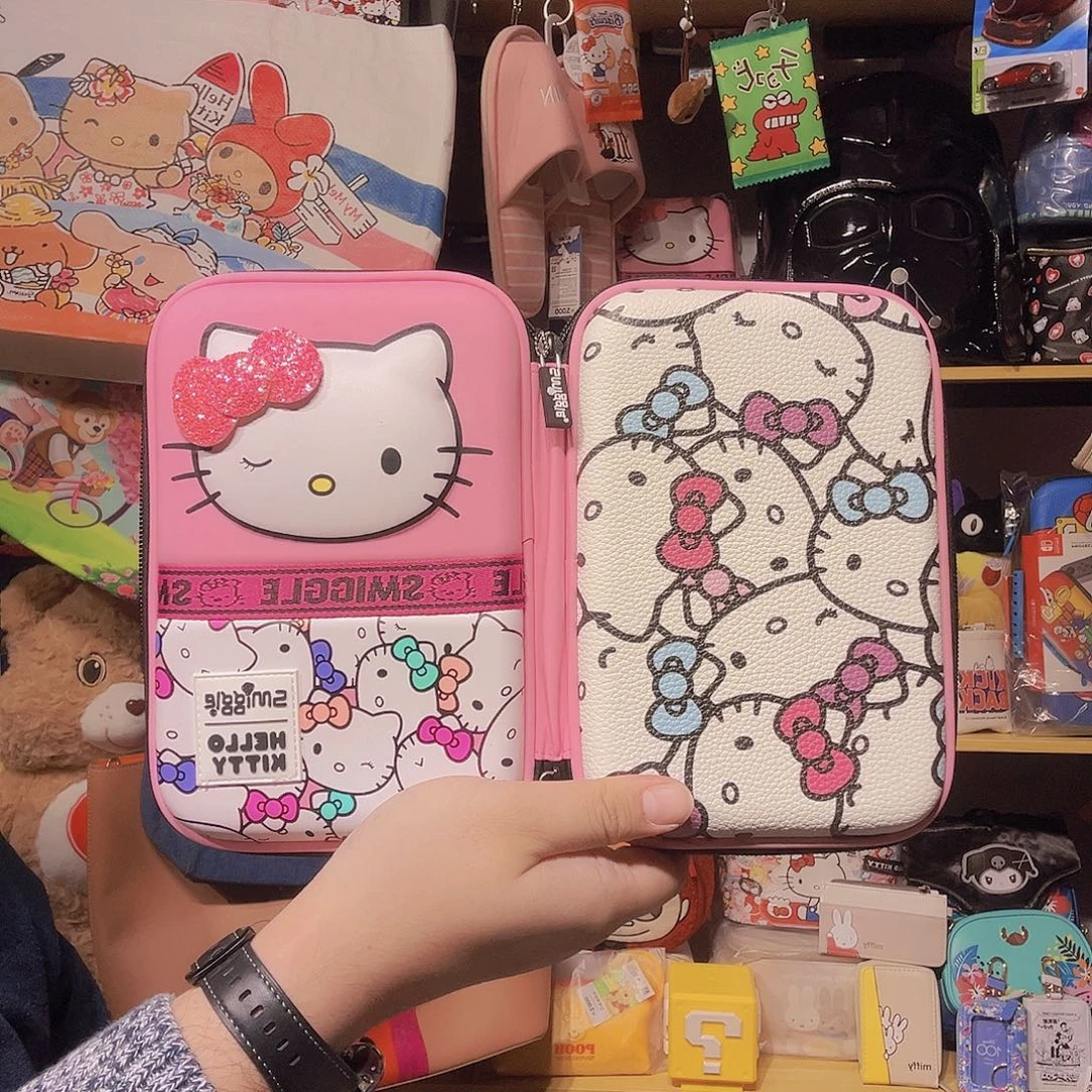 织物KT猫文具盒可爱