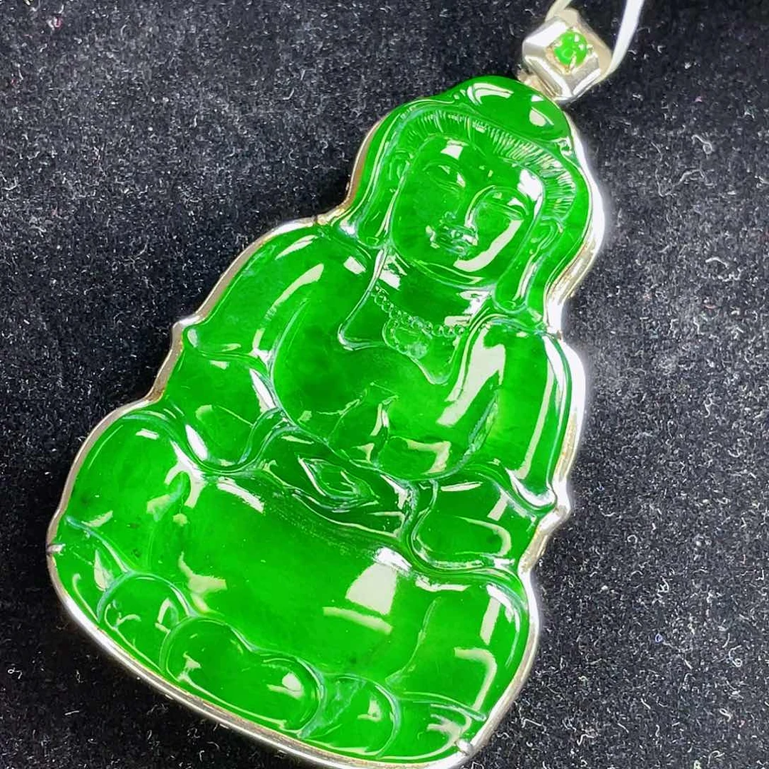 翡翠吊坠(不含链)未镶嵌