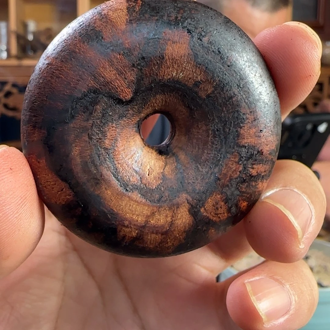 把件降真香平安扣5.0