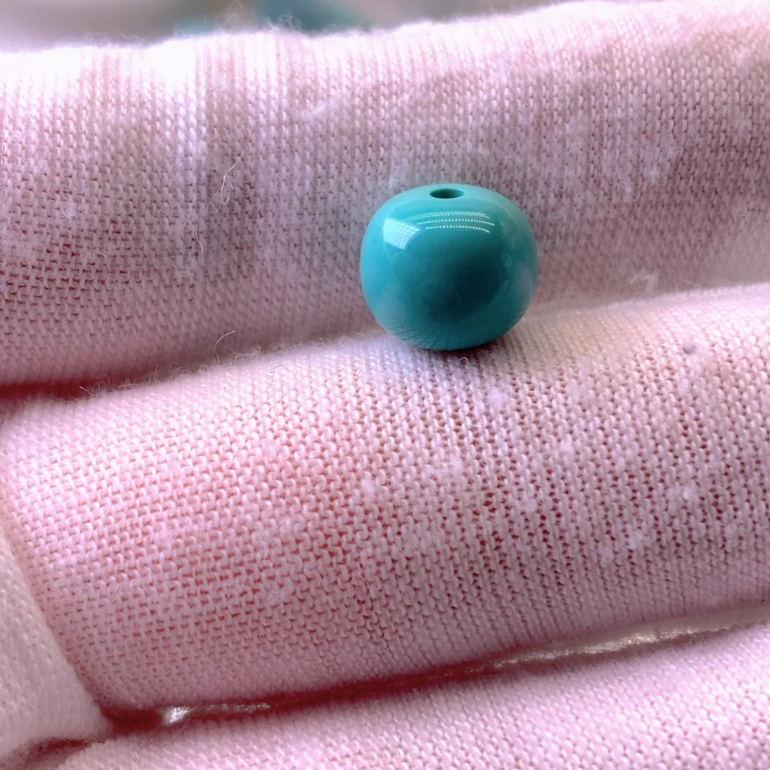 绿松石未镶嵌挂件9.2*8mm
