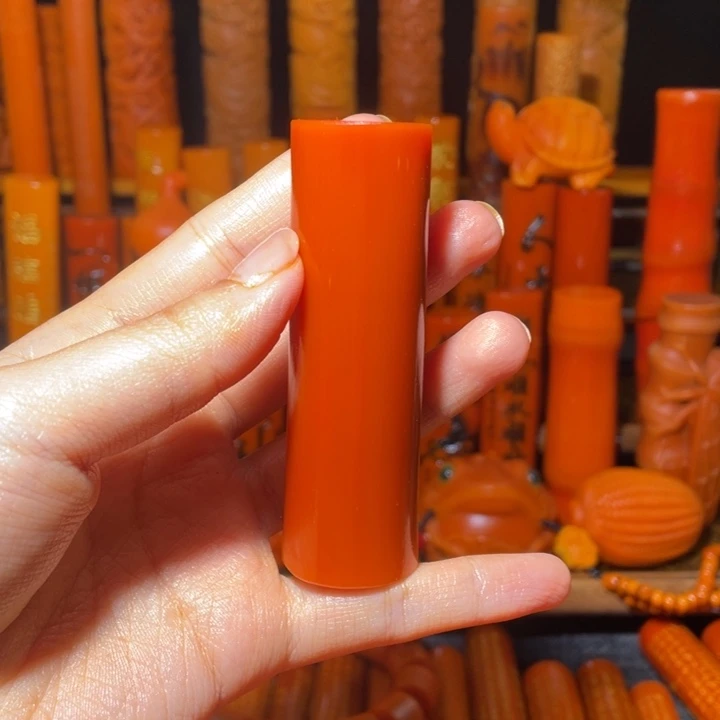 竹玉化实心竹宠新粉