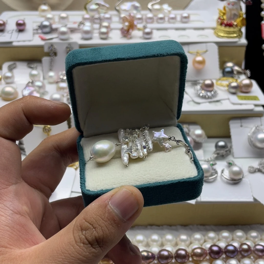 淡水珍珠颈饰未镶嵌删*猫