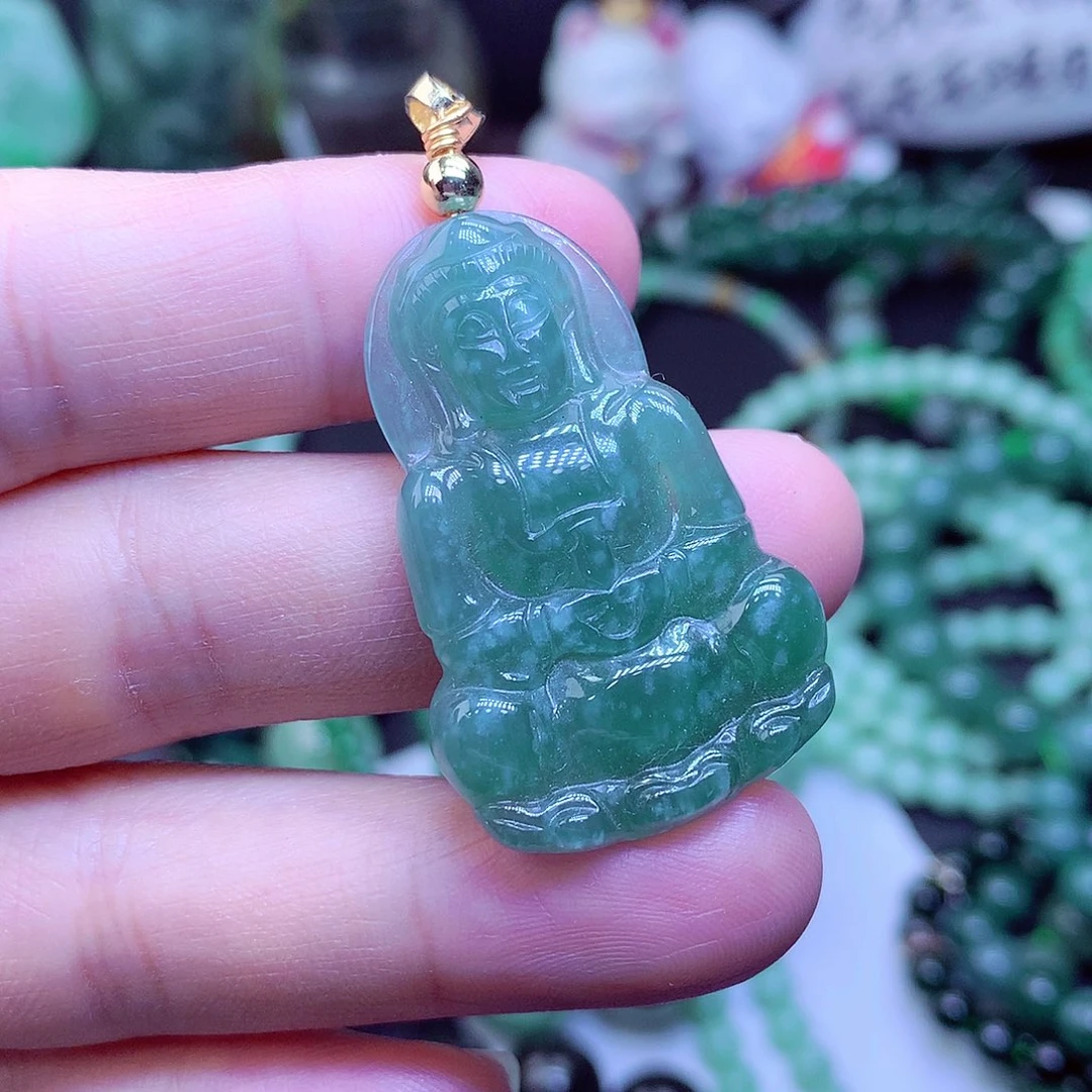 【闪购商品】翡翠毛衣链未镶嵌