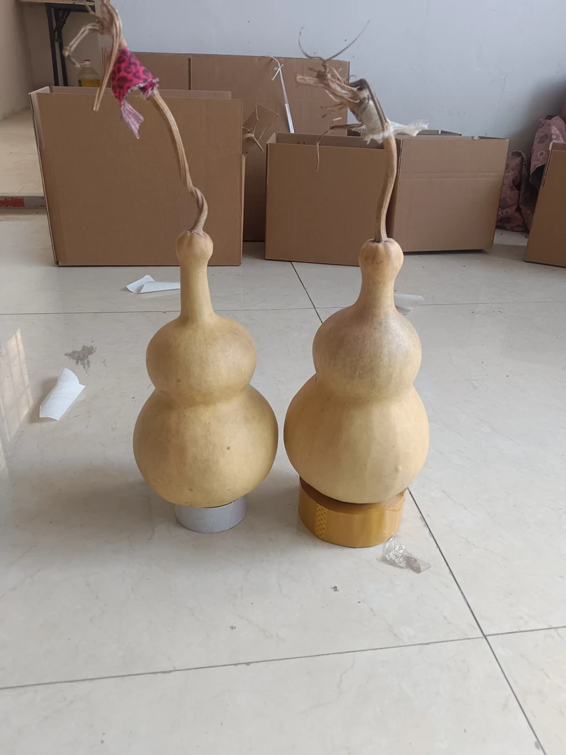 天然小葫芦文玩手把件带龙头可盘玩福禄葫芦
