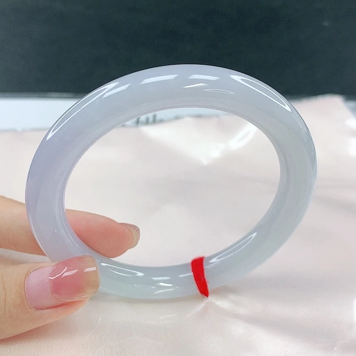 翡翠未镶嵌手镯圈57.3，79064