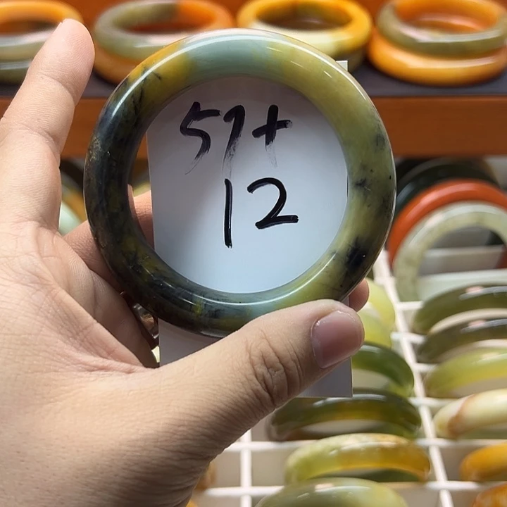 蛇纹石玉合金手镯