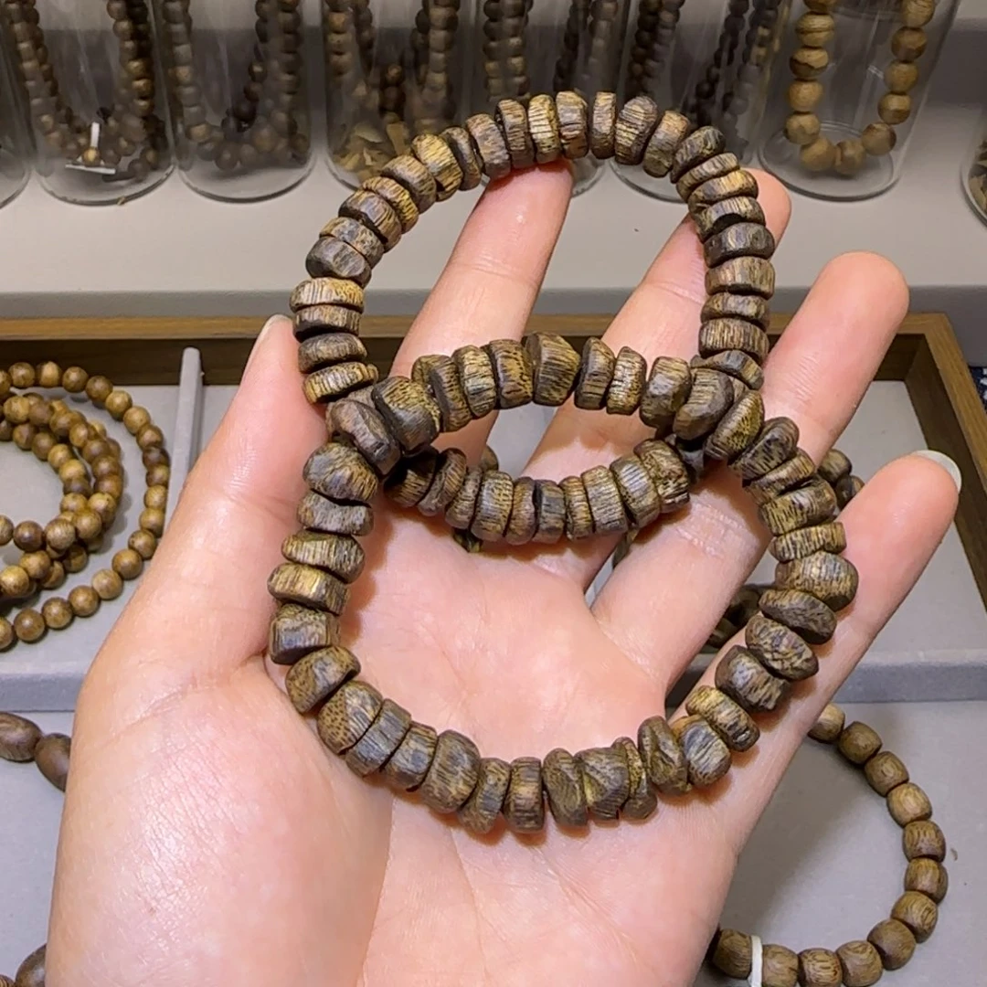 沉香香囊沉香海南千里香沉水浮壳子1.0单圈12+