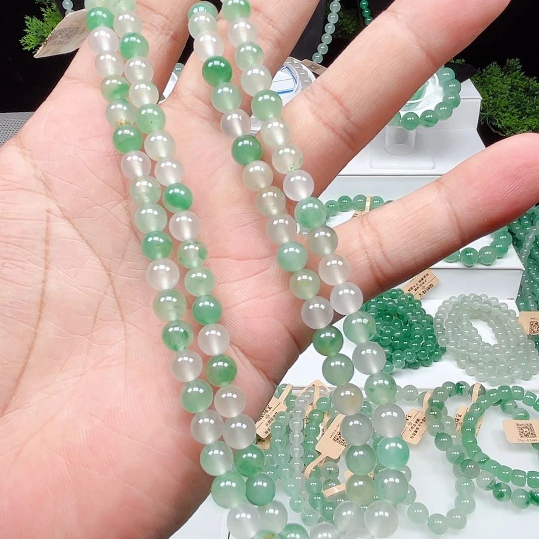 石英质玉手串未镶嵌