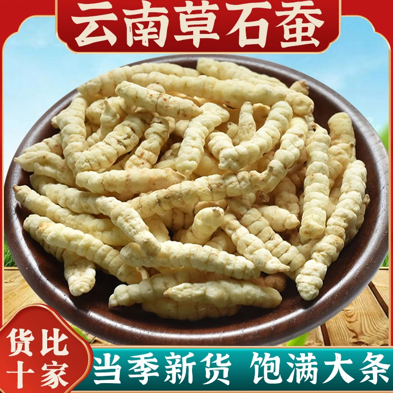 云南草石蚕50g-500g干货包邮地蚕土冬虫草白虫草煲汤泡水泡酒食用