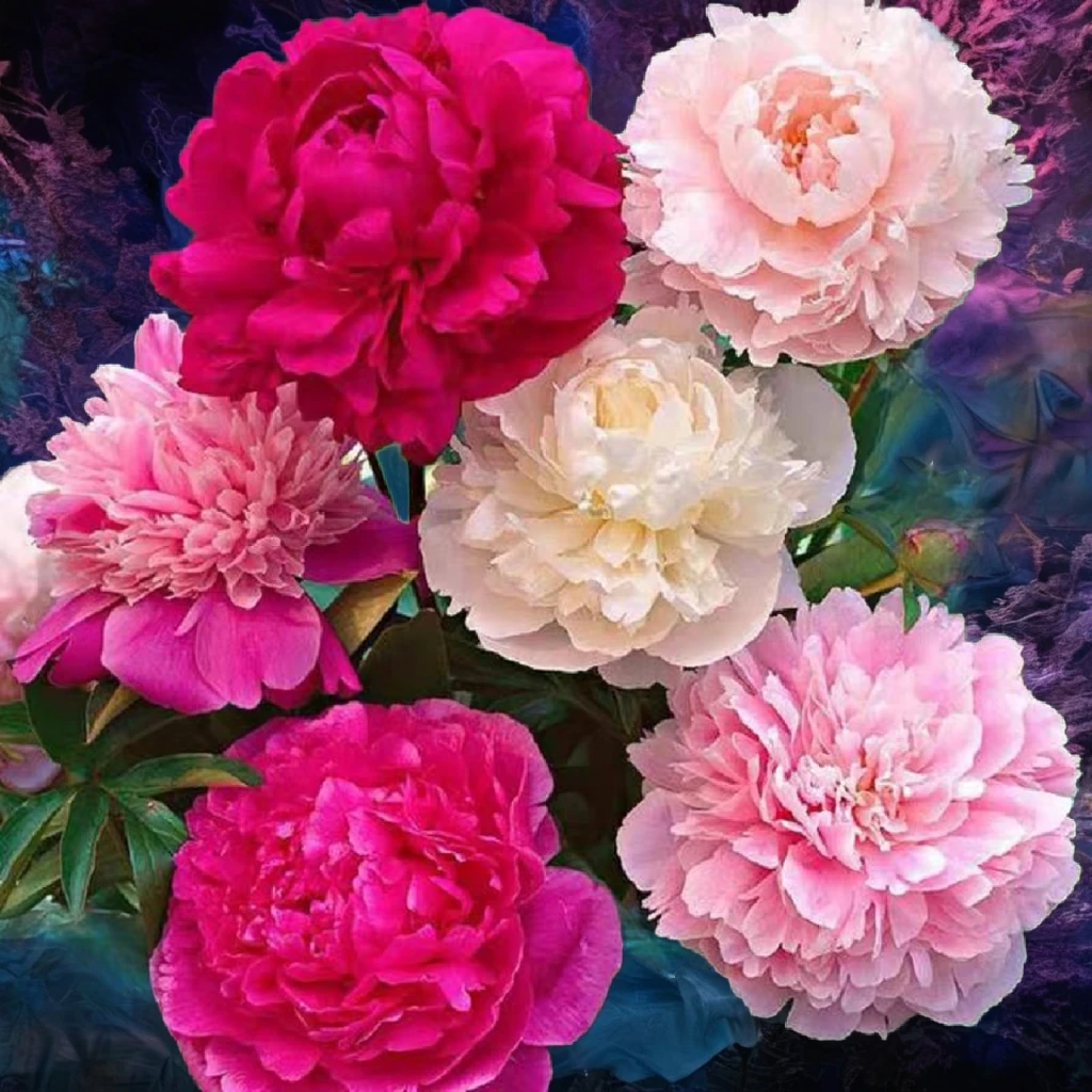 混色芍药花种子浓香耐寒易活带芽多年生四季花卉种