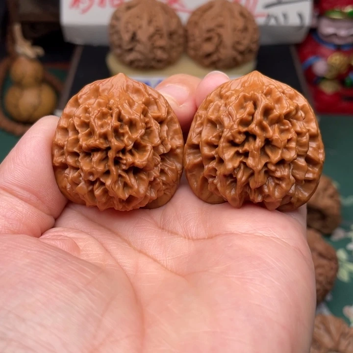 【闪购商品】把件文玩核桃37.5秦闷