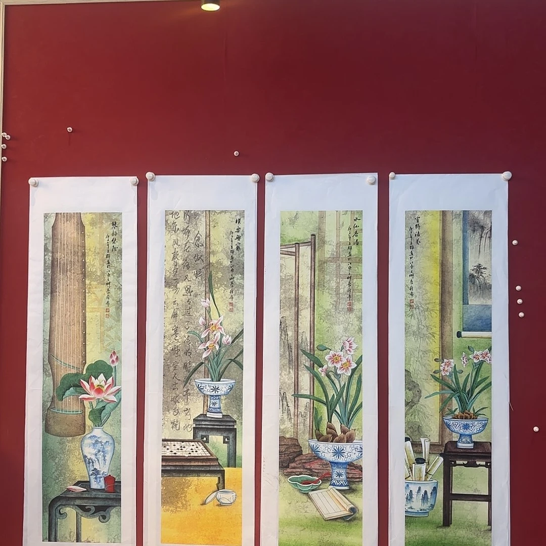 横款精品书画作品