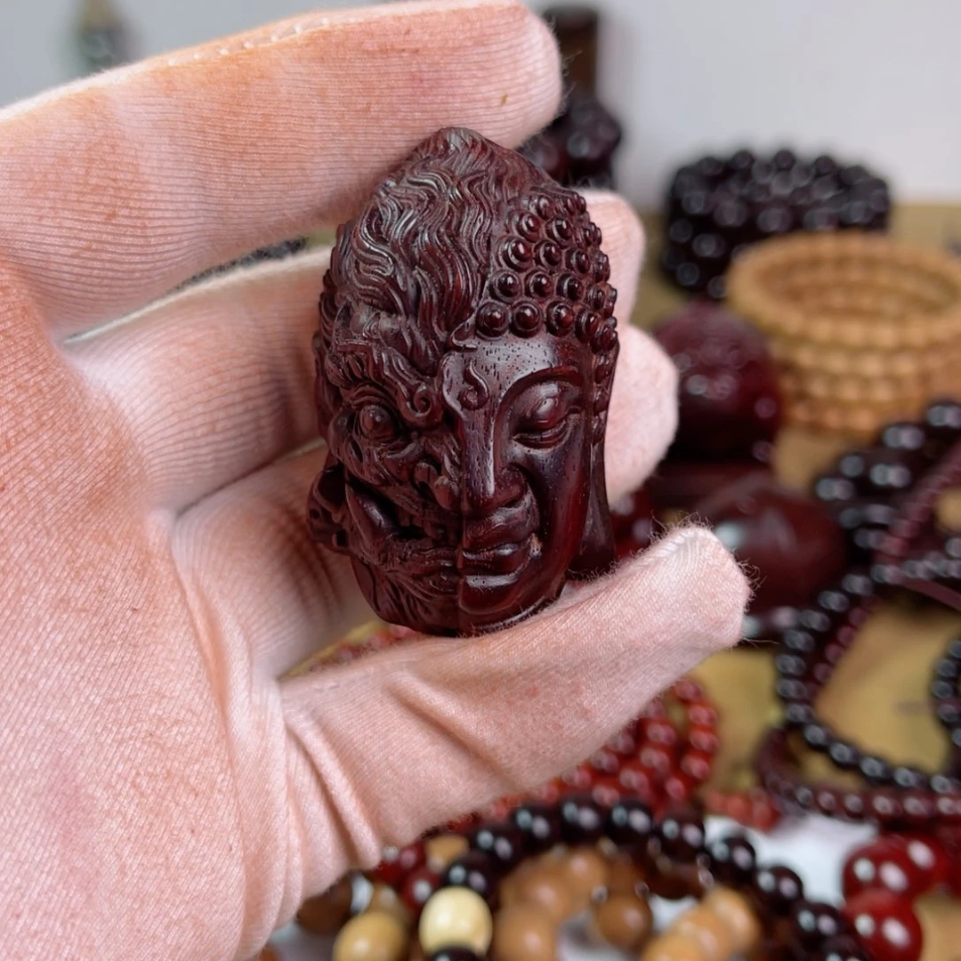 把件小叶紫檀一念之间手把件