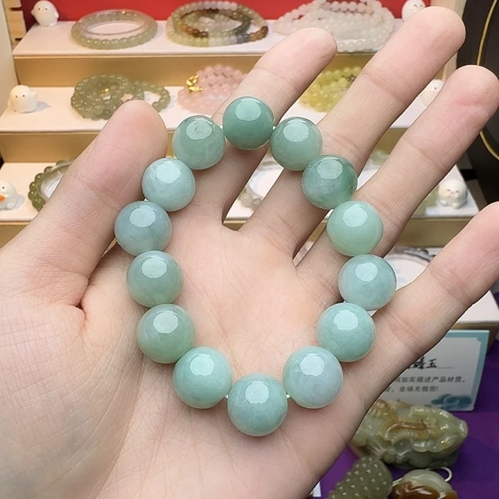 翡翠未镶嵌手串翡翠味镶嵌手串