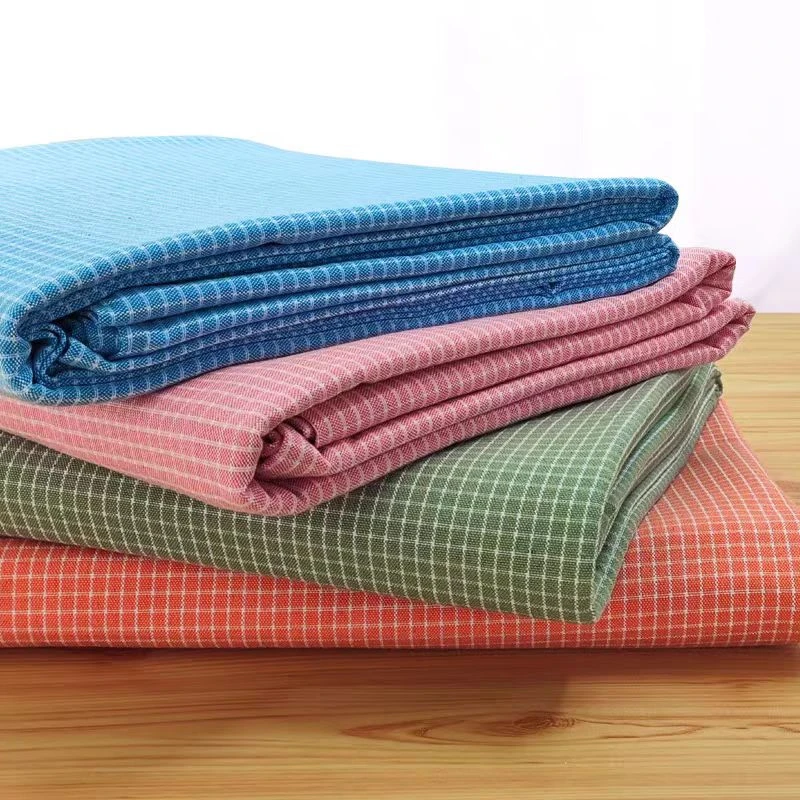 山东加厚老粗布床单单件老式棉麻纯棉全棉三件套2024夏季凉感