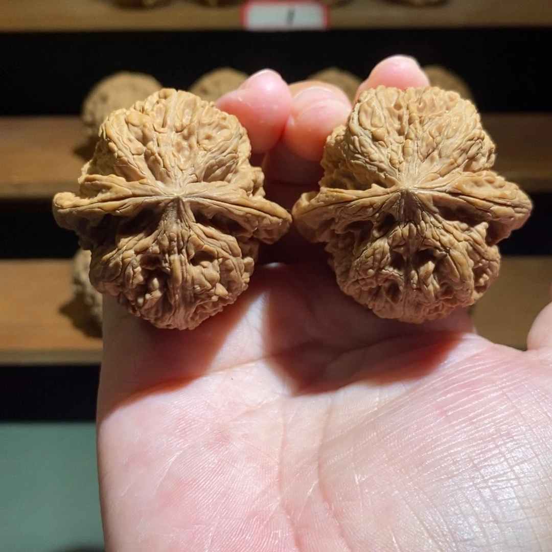 文玩核桃吊坠43华北将军膀全品无修