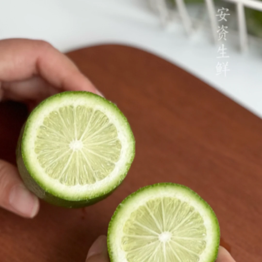 安资柠檬 台湾香水柠檬  圆柠檬当季现摘 新鲜青柠檬  AH