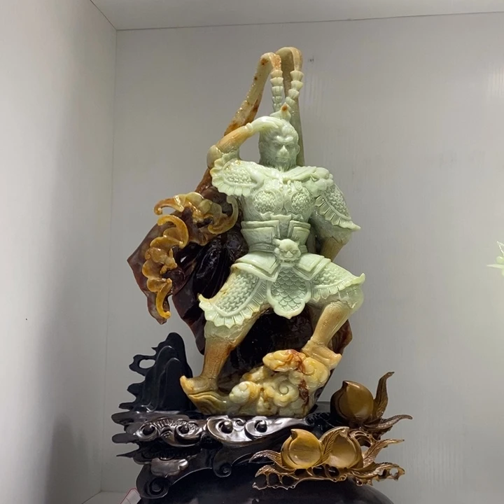 未镶嵌蛇纹石玉（覆膜）珠宝奇石