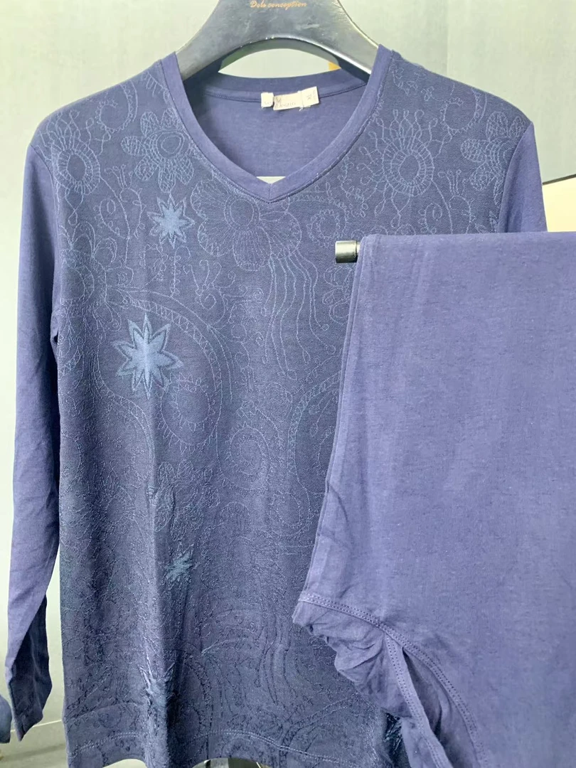 秋衣秋裤男士套装舒适冬季新款线衣线裤棉毛衫保暖内衣男款