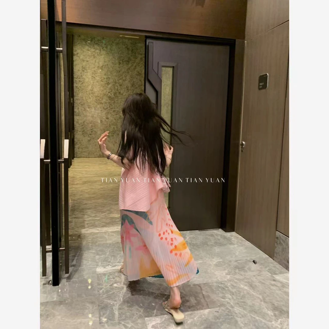 浩哥●【油画花朵】半身裙预JJX4BSQ3059