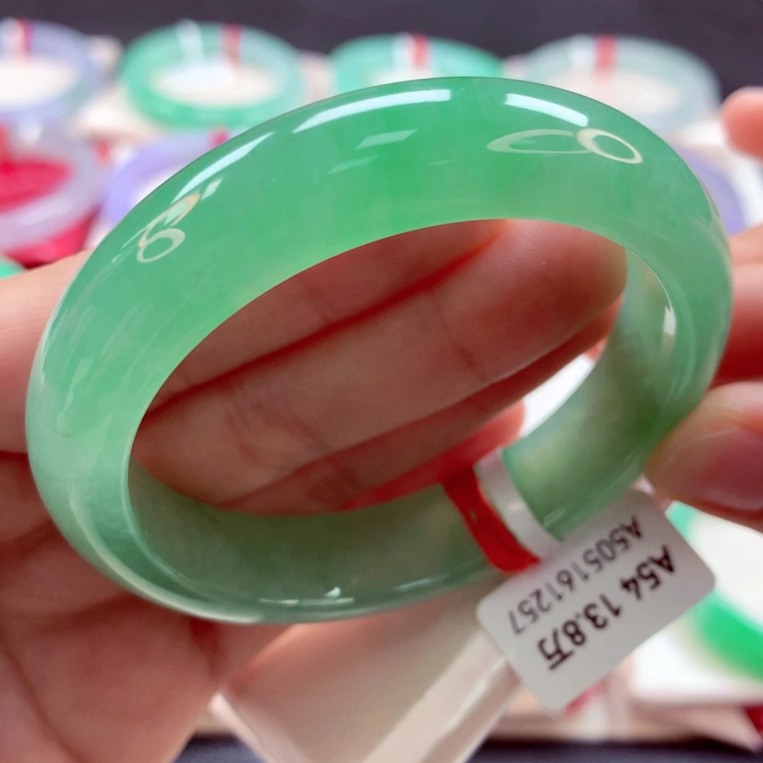 翡翠手镯未镶嵌静***s分单99