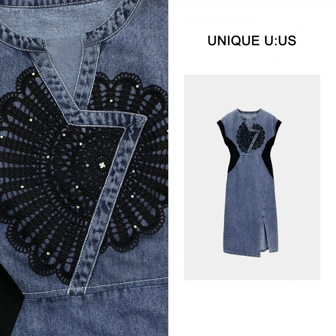 【金雯】新国风春季新品百搭气质设计风连衣裙-250660