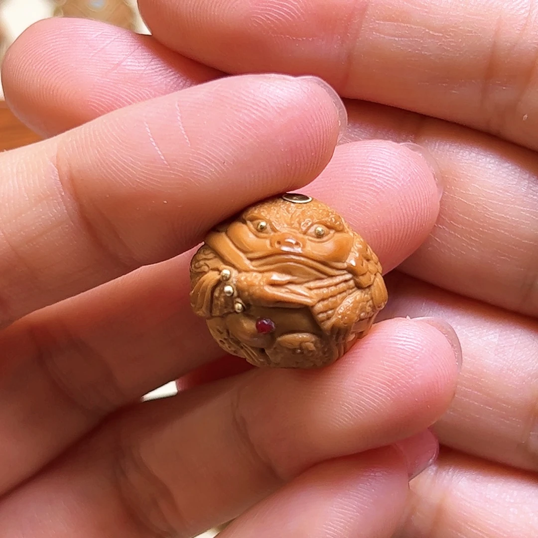 小***楼猴头核桃把件御龙文泰